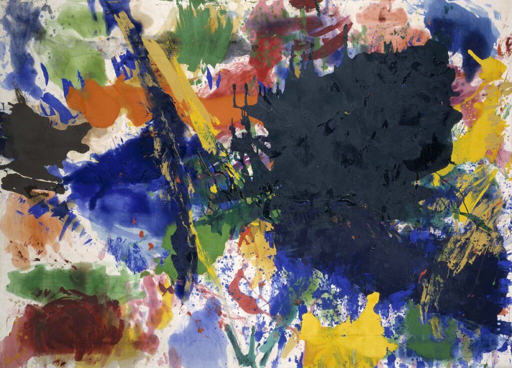 İsimsiz (1956) - Morris Louis Tablo