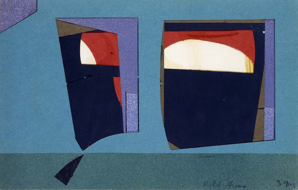 Untitled (39 03) (1939) - Balcomb Greene Tablo