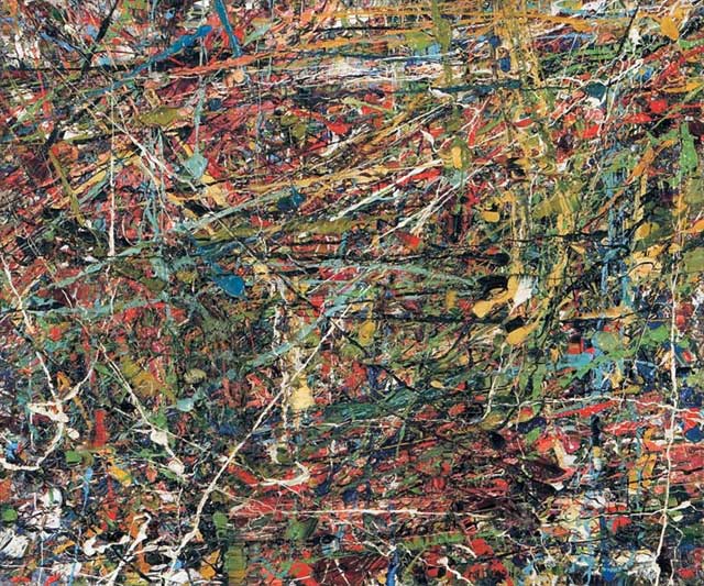 Untitled (Composition) (1951) – Jean-Paul Riopelle Tablo