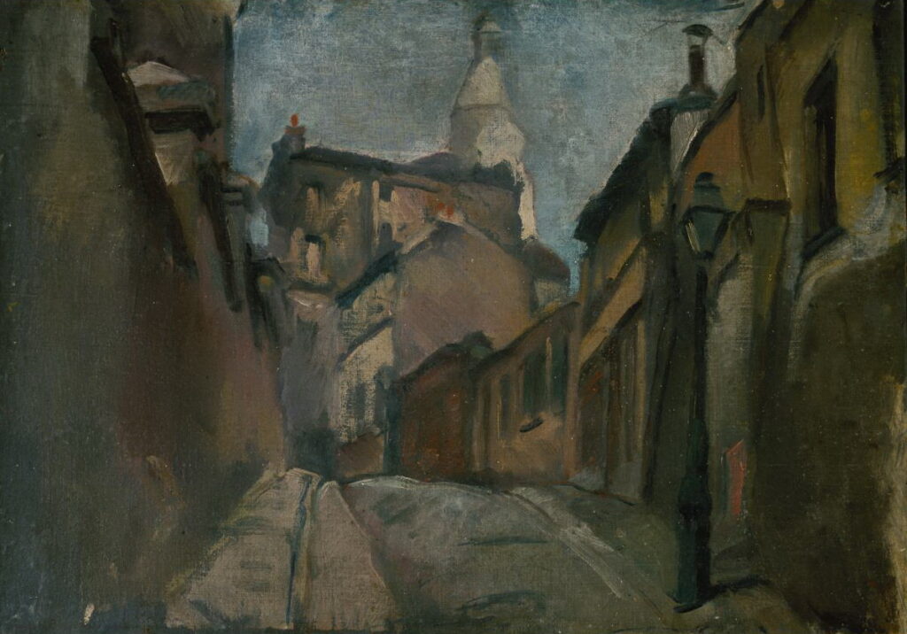 Untitled (Montmartre) (1917) - Pierre Daura Tablo