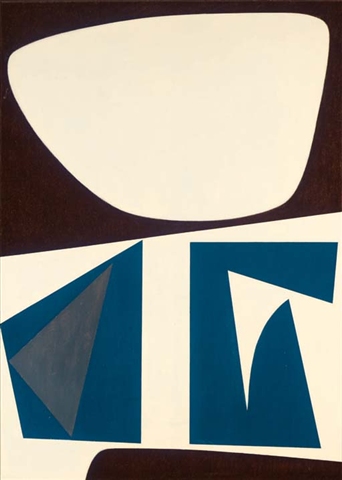 Untitled Abstract – Will Barnet Tablo