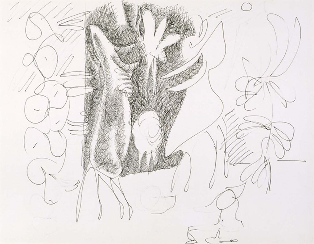 Untitled D11 (1949) - Morris Louis Tablo