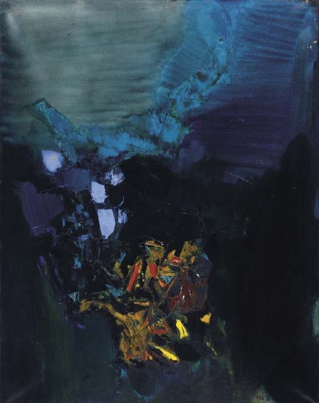 Vallée de Gorbio – S. H. Raza Tablo
