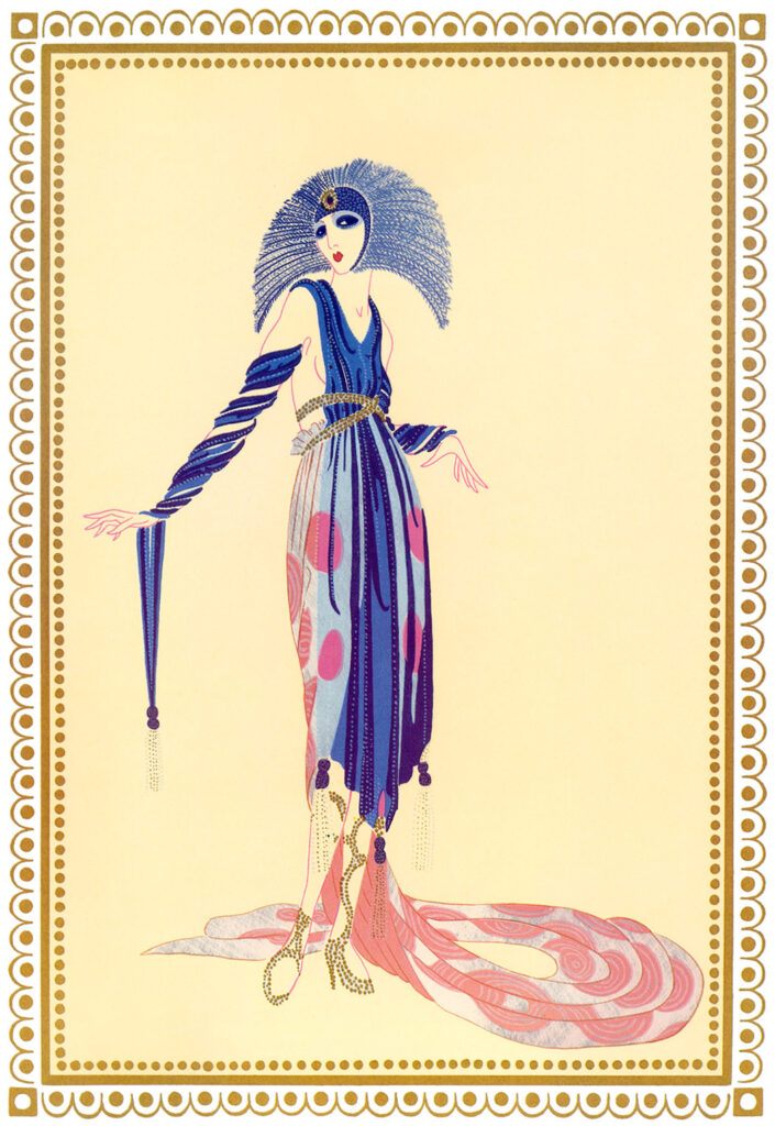 Vamps, La Pretentieuse - Erté Tablo
