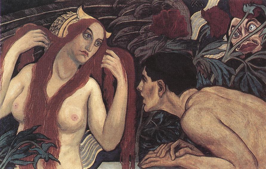 Vanity (1904) – Aladár Körösfői-Kriesch Tablo