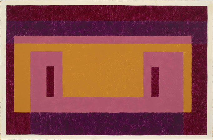 VariantAdobe Familiar Front (1948) – Josef Albers Tablo