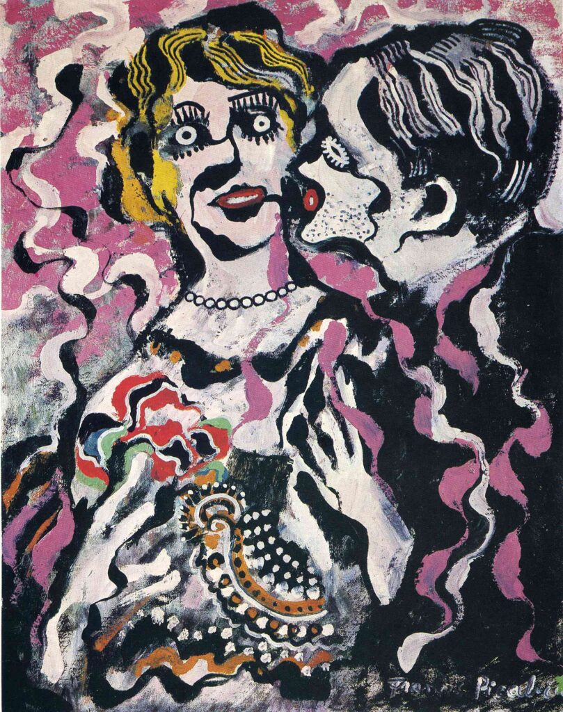 Veglione, Cannes, 1924 (1924) - Francis Picabia Tablo