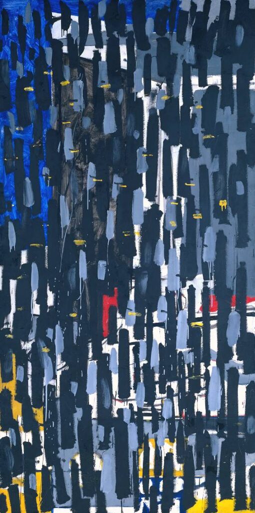 Vertical January 1956 (1956) - Patrick Heron Tablo