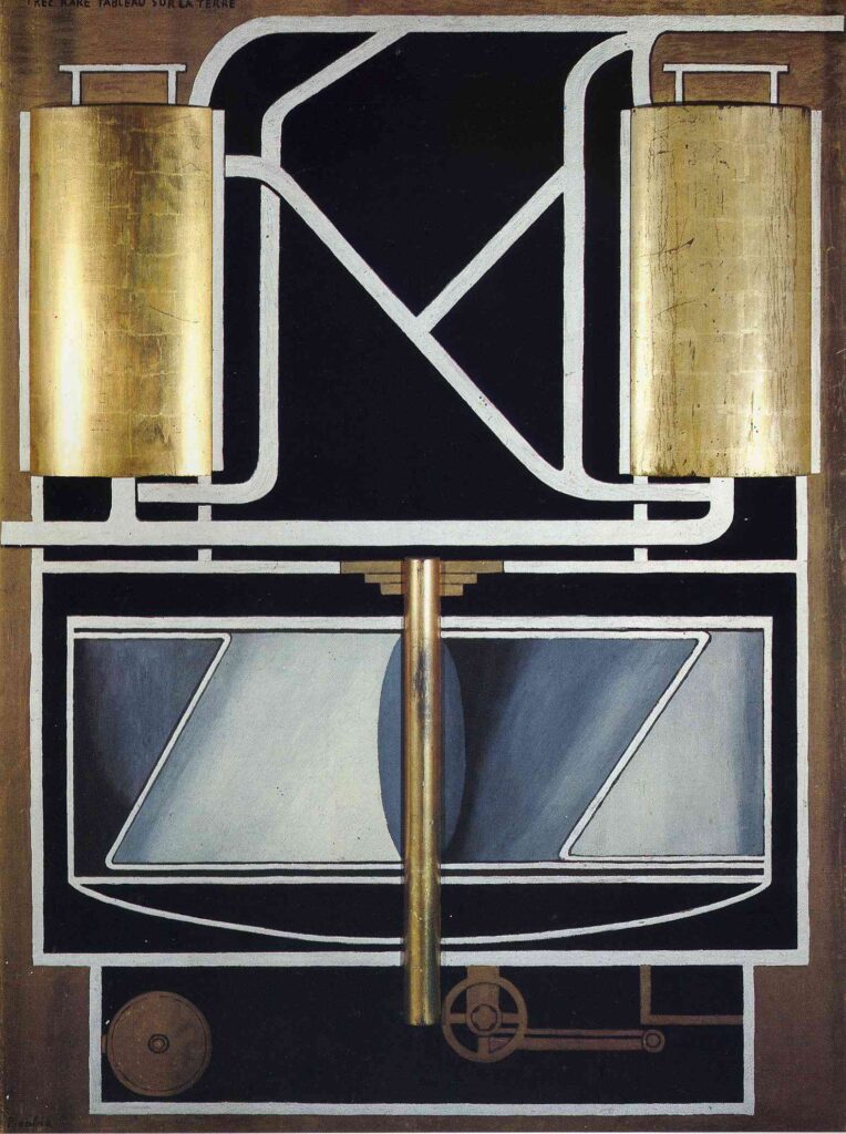 Very Rare Picture of Earth (1915) - Francis Picabia Tablo
