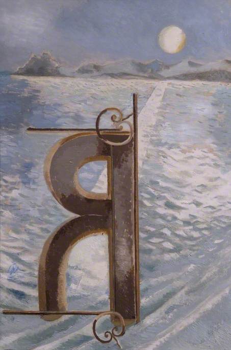 View R (1940) – Paul Nash Tablo