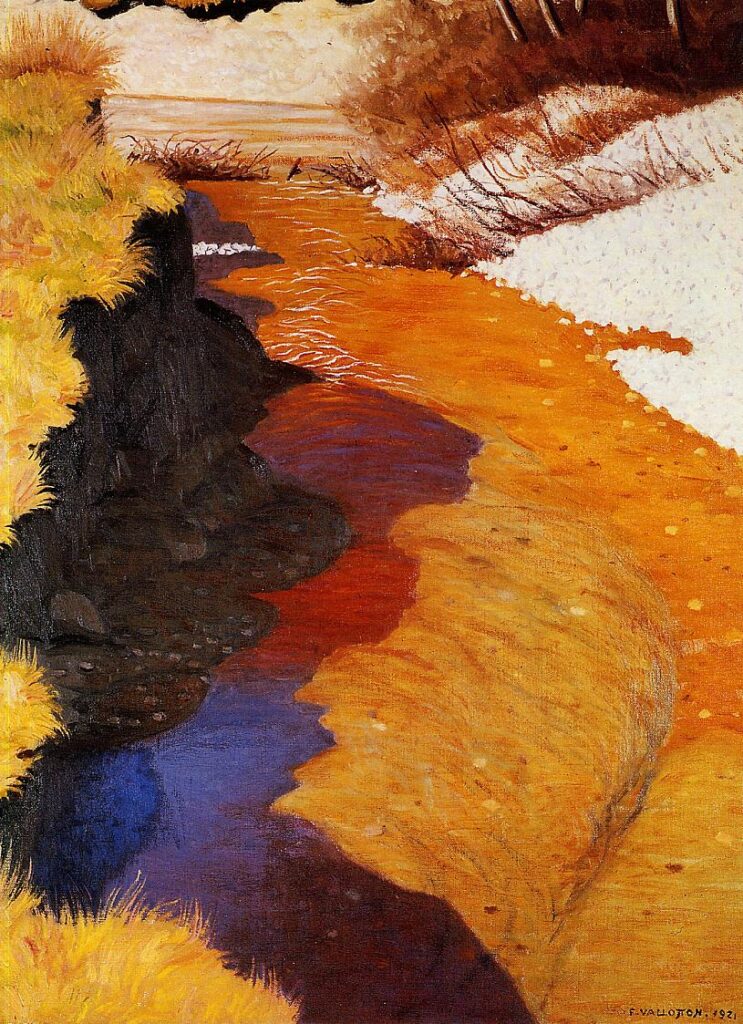 View of Cagne from Horseback (1921) - Félix Vallotton Tablo