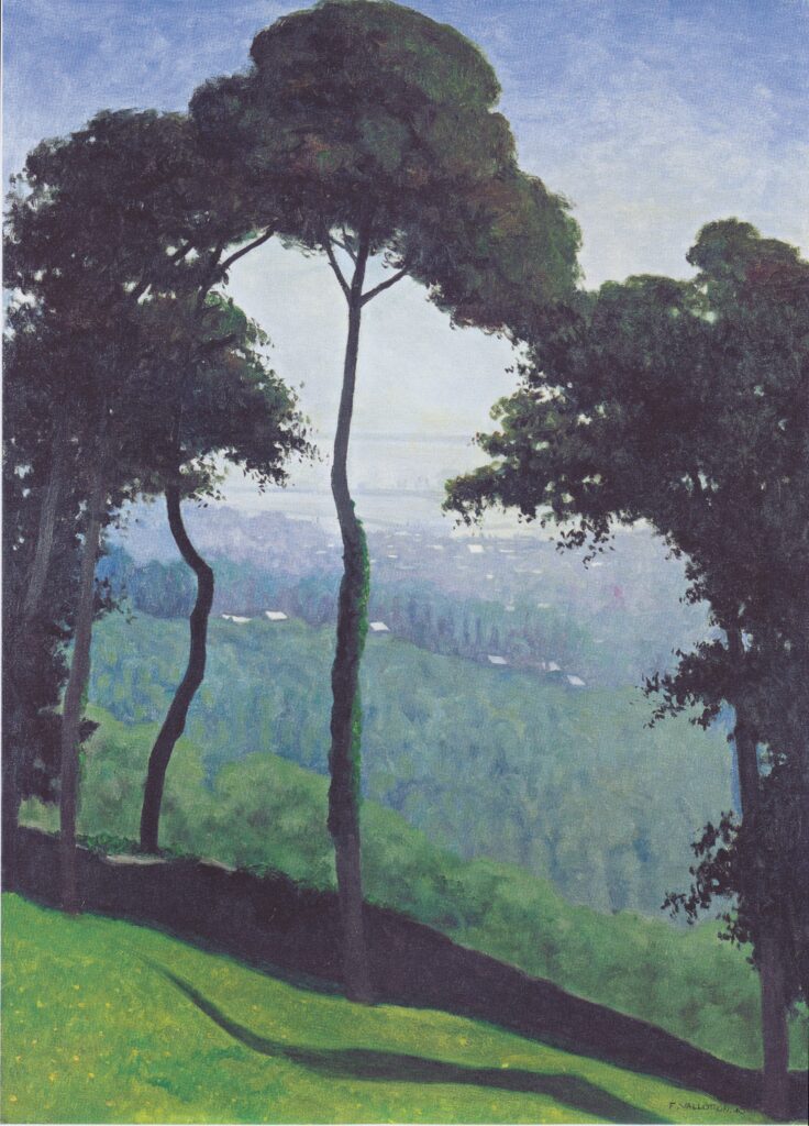View of Honfleur (1910) - Félix Vallotton Tablo