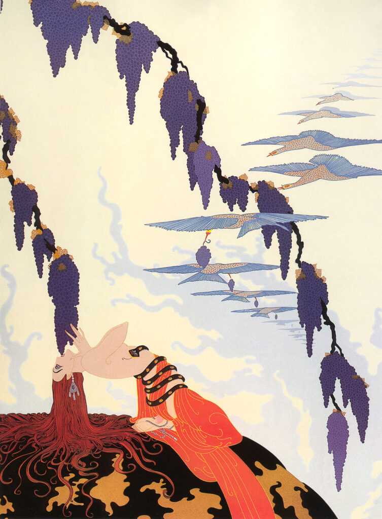Vintage - Erté Tablo