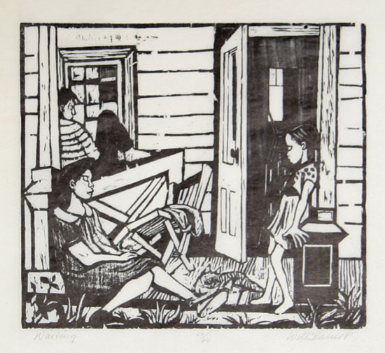 Waiting (1937) – Will Barnet Tablo