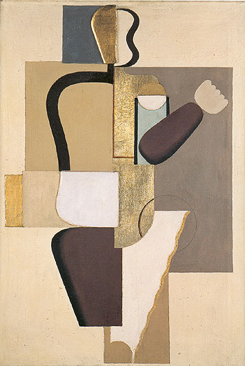 Wall Picture with Metals (1923) – Willi Baumeister Tablo