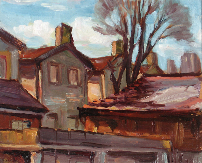 Ward Sketch (1929) – Jack Bush Tablo