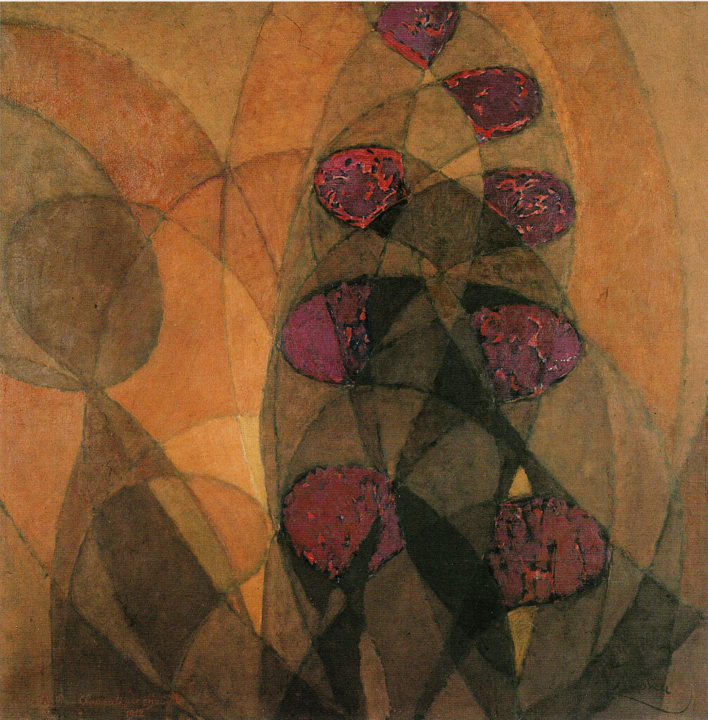 Warm Chromatics (1912) - Frantisek Kupka Tablo