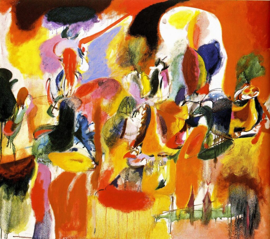 Water of the Flowery Mill (1944) - Arshile Gorky Tablo