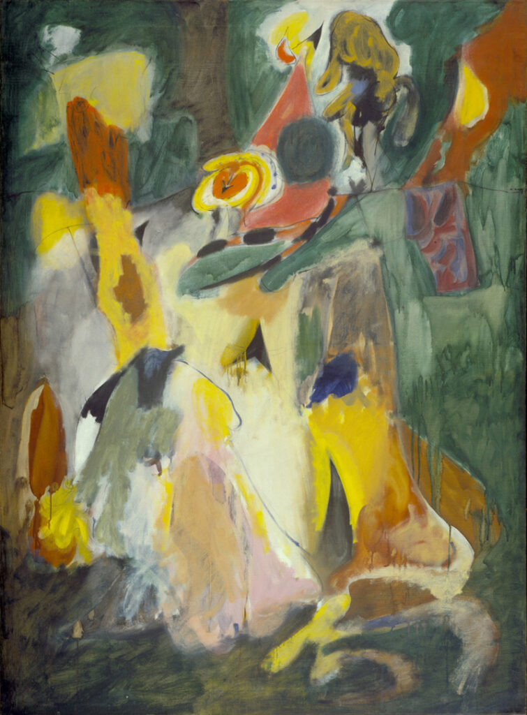Waterfall (1943) – Arshile Gorky Tablo