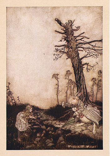 Why, Mary Ann, what are you doing out here – Arthur Rackham Tablo