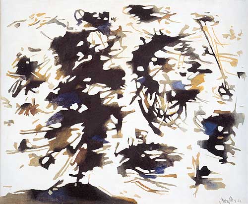 Wind (1950) – Willi Baumeister Tablo