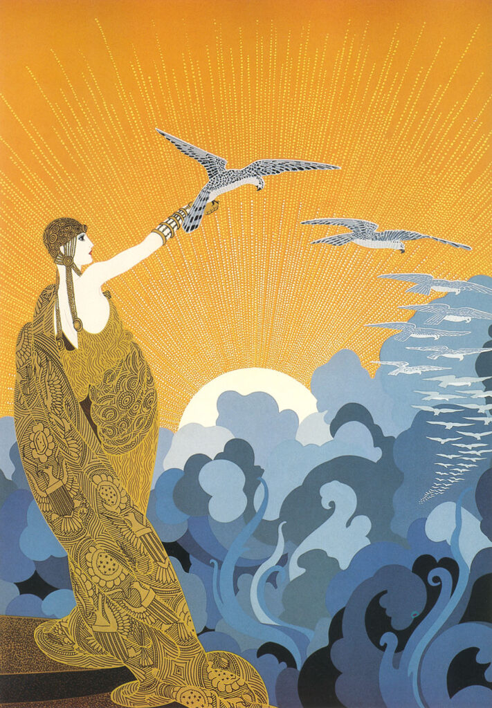 Wings of Victory - Erté Tablo