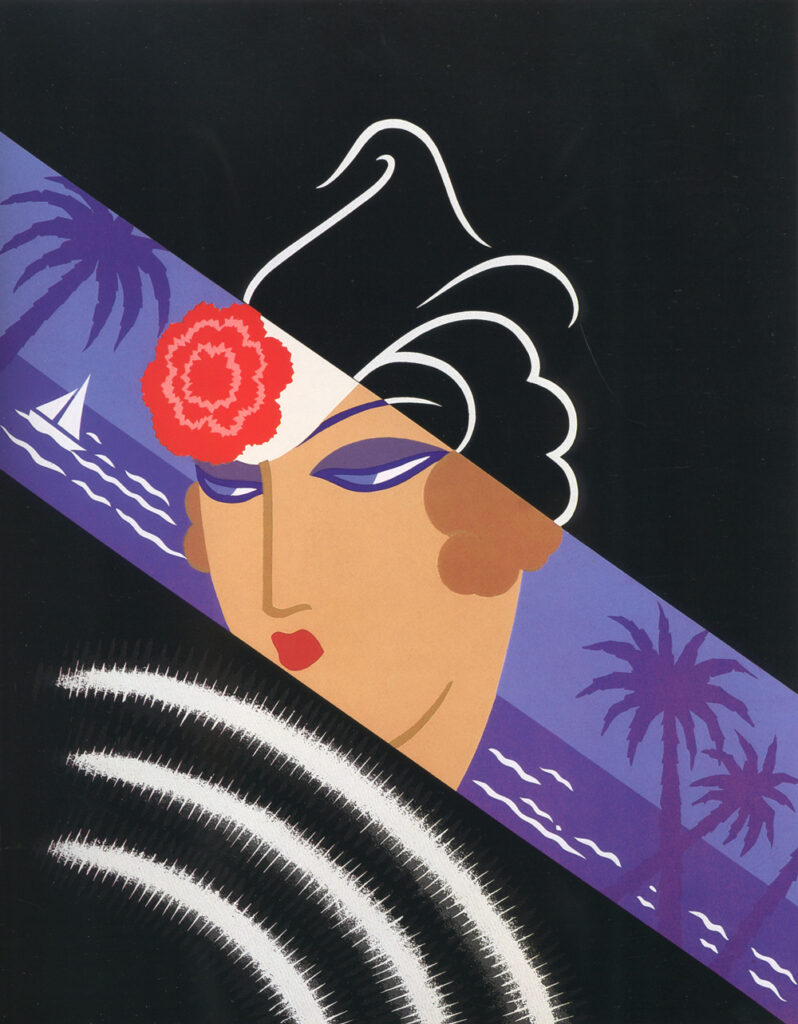Winter Resorts – Erté Tablo