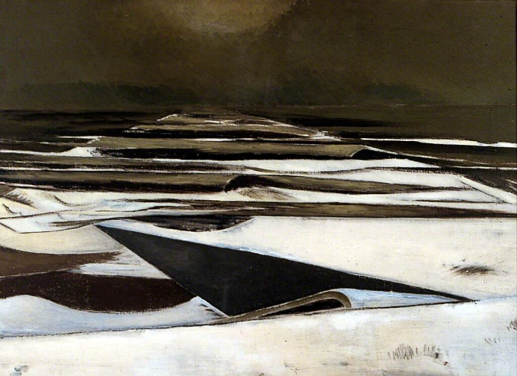 Winter Sea (1925) – Paul Nash Tablo