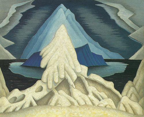 Winter comes from the Arctic to the Temperate Zone (1935) – Lawren Harris Tablo
