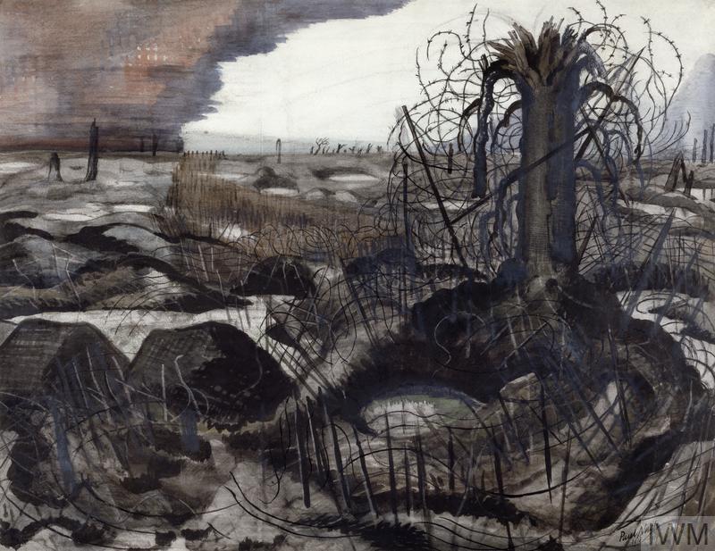 Wire (1919) – Paul Nash Tablo