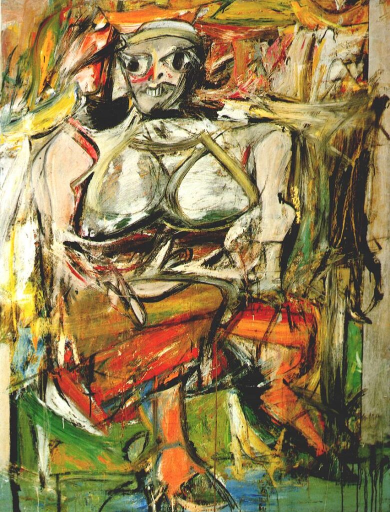 Woman I (1952) - Willem de Kooning Tablo