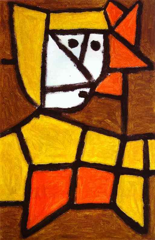 Woman in Peasant Dress (1940) – Paul Klee Tablo