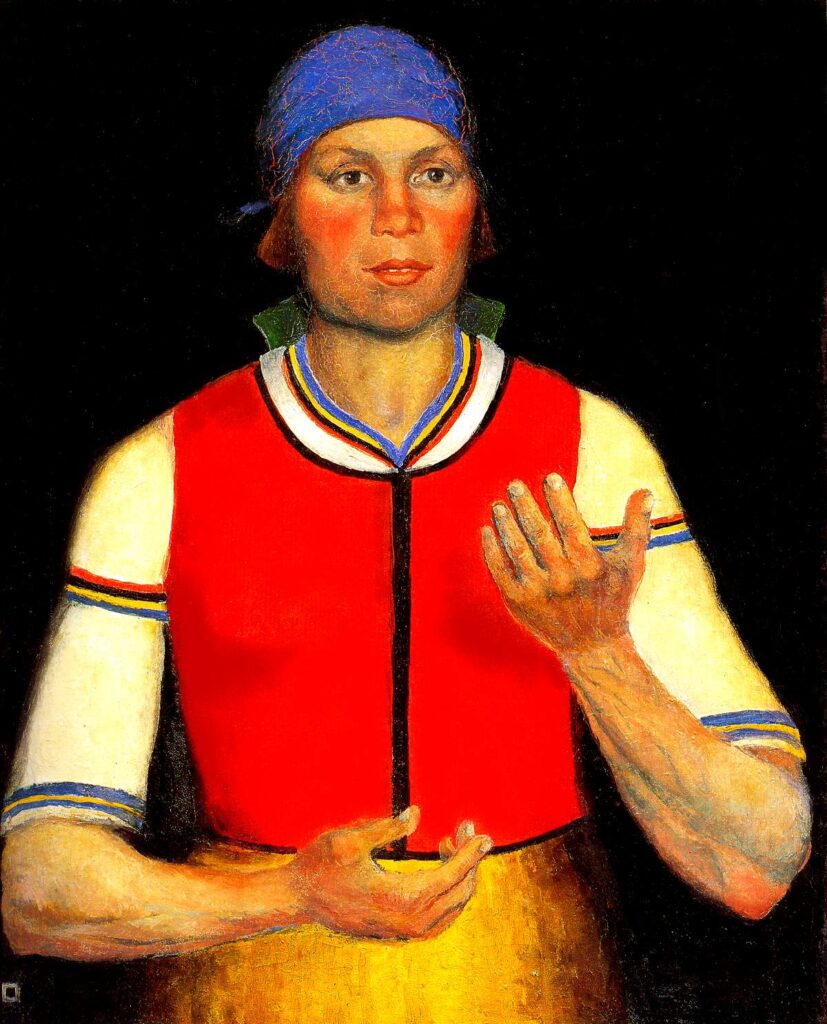 Worker (1933) – Kazimir Malevich Tablo