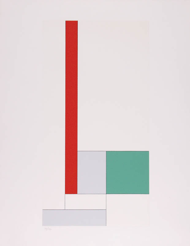 Y= x2 + bx + c rouge vert (1933) – Georges Vantongerloo Tablo