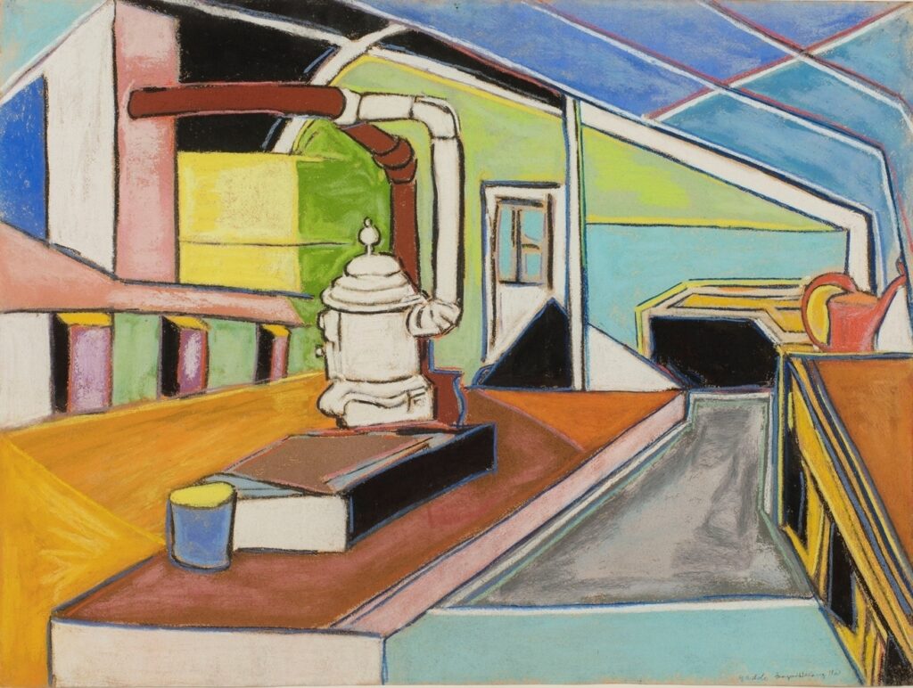 Yaddo (1950) - Beauford Delaney Tablo