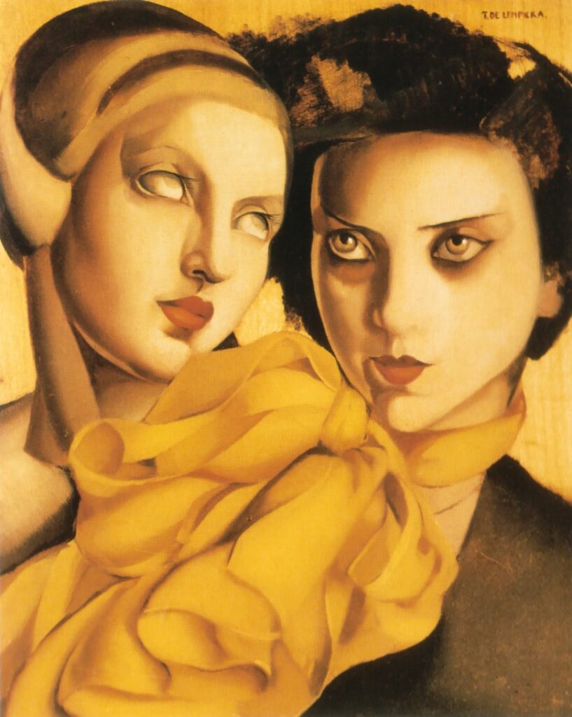 Young Ladies (1927) - Tamara de Lempicka Tablo