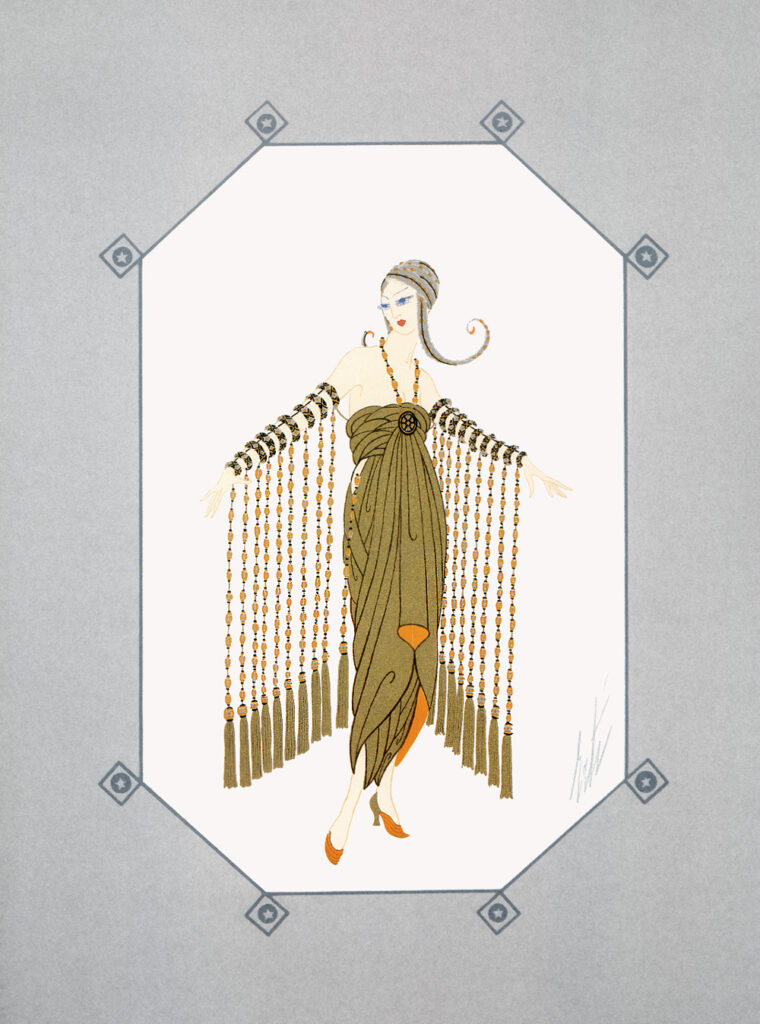 Zobeide - Erté Tablo
