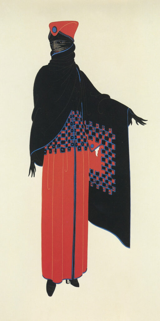 Zsa Zsa - Erté Tablo
