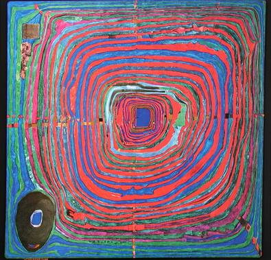 224 The Big Way (1955) - Friedensreich Hundertwasser Tablo