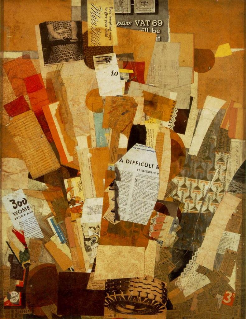 (Difficult) (1942) - Kurt Schwitters Tablo