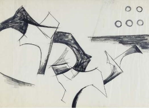 6 Works. Aerialist No. 4 and Others – O. Louis Guglielmi Tablo