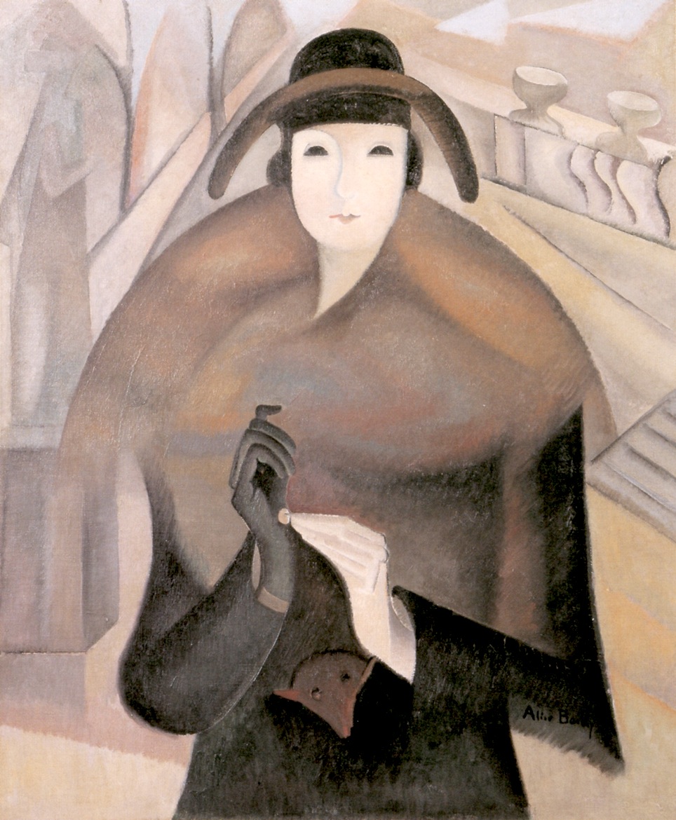 A Chilly Morning in Luxembourg (1921) - Alice Bailly Tablo