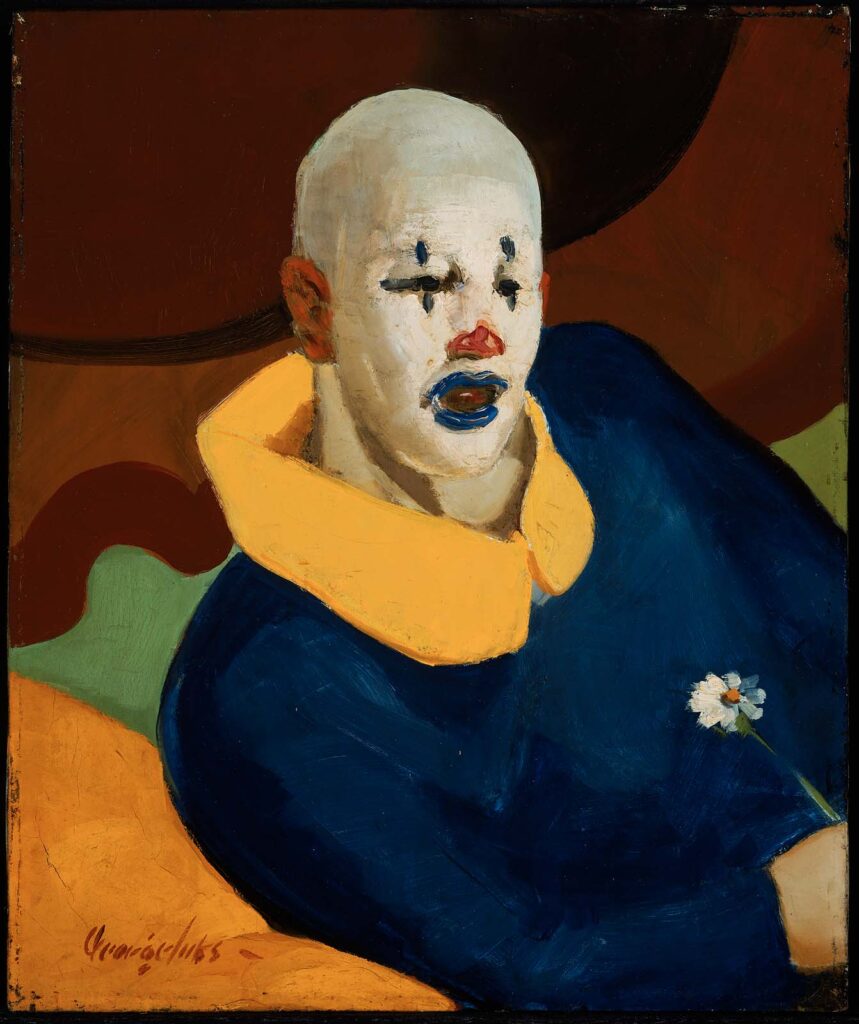 A Clown (1929) - George Luks Tablo