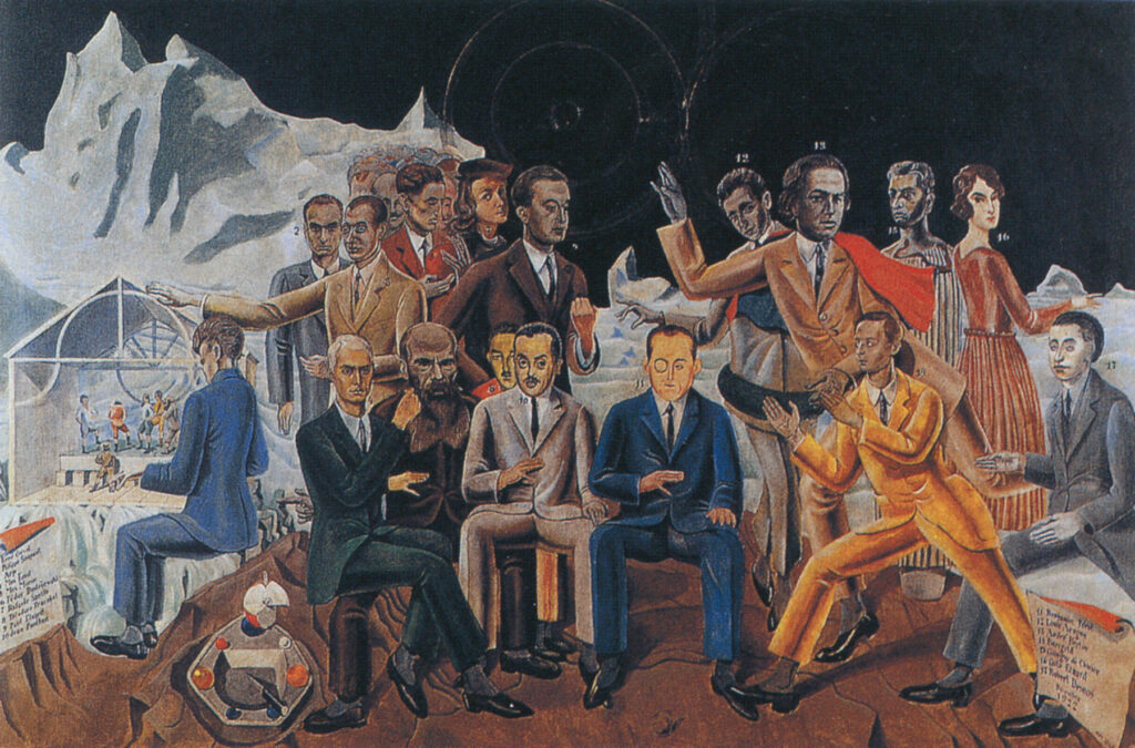 A Friends' Reunion (1922) - Max Ernst Tablo