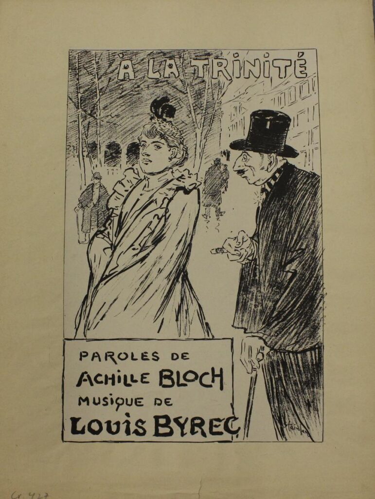 A La Trinite (1893) - Théophile Steinlen Tablo