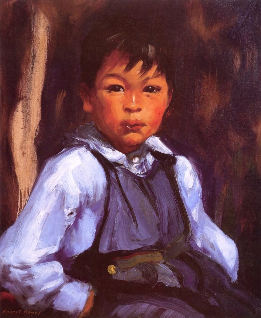 A New Mexico Boy (1916) - Robert Henri Tablo
