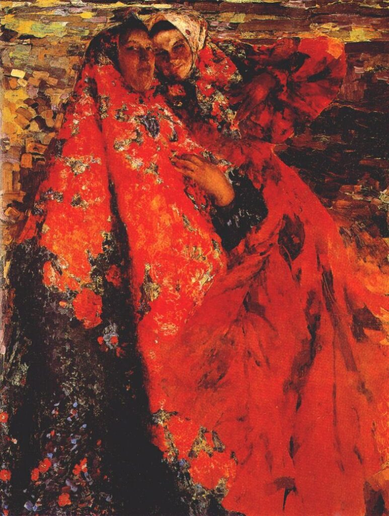A Peasant Women (1904) - Filipp Malyavin Tablo