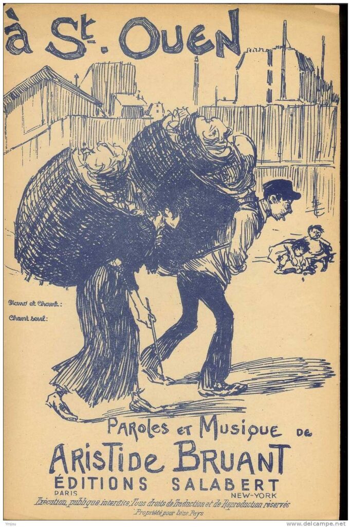 A Saint Ouen (1885) - Théophile Steinlen Tablo