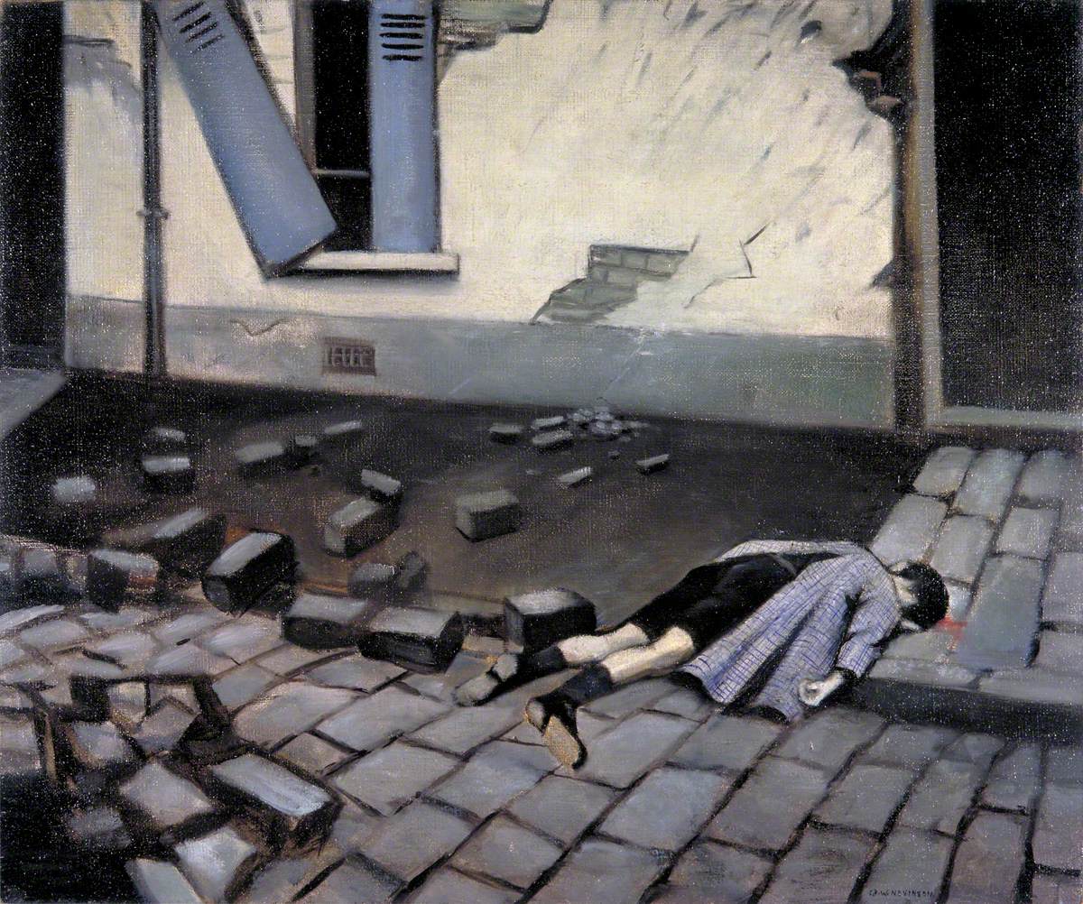 A Taube (1916) - C. R. W. Nevinson Tablo