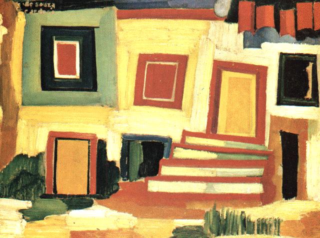 A clear house (1916) – Amadeo de Souza-Cardoso Tablo